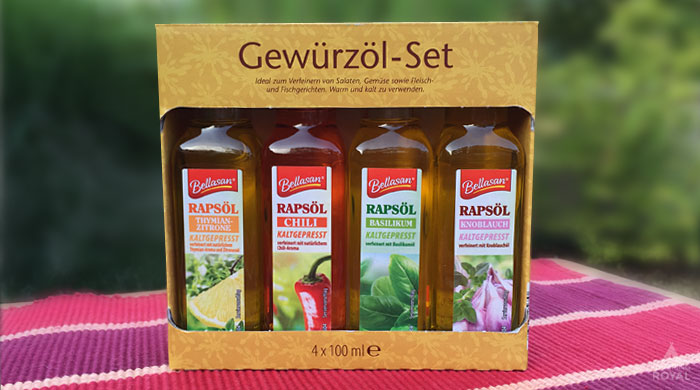 Gewürz-Öl-Sets - Haushalt-Tipps bei Camping Royal