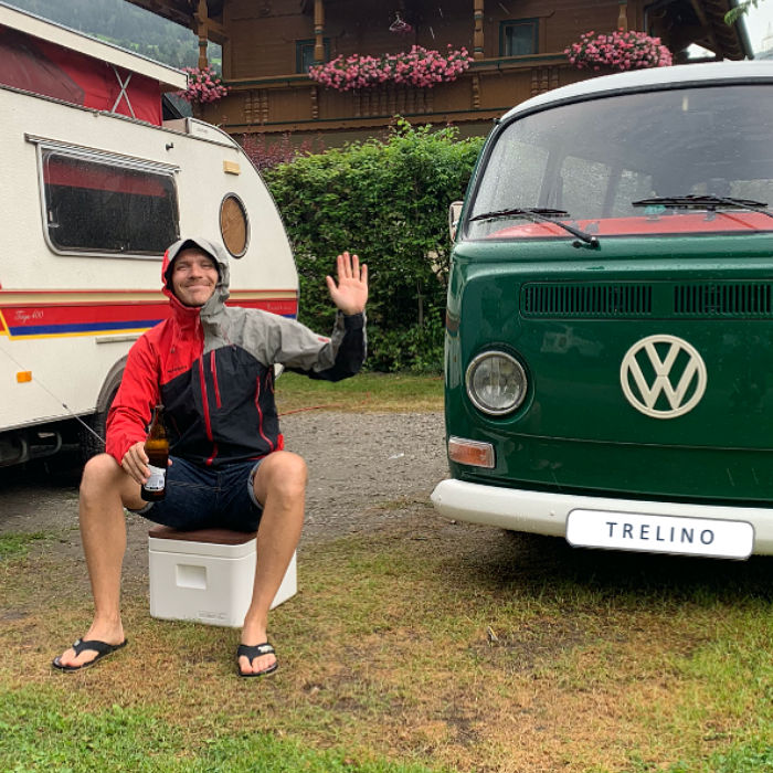 TRELINO® Trenntoilette - Autark im Bulli / VW-Bus oder Van unterwegs oder auf dem Festival