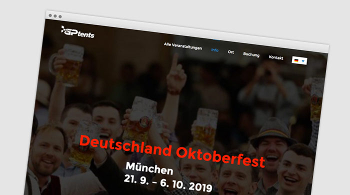 GPtents Komfortzelte Oktoberfest Wiesn München