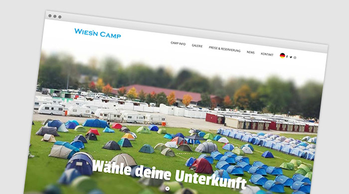 Wiesn-Camp Oktoberfest München